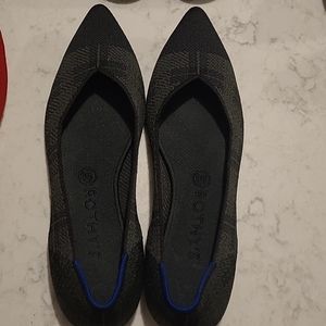 Rothys green plaid points